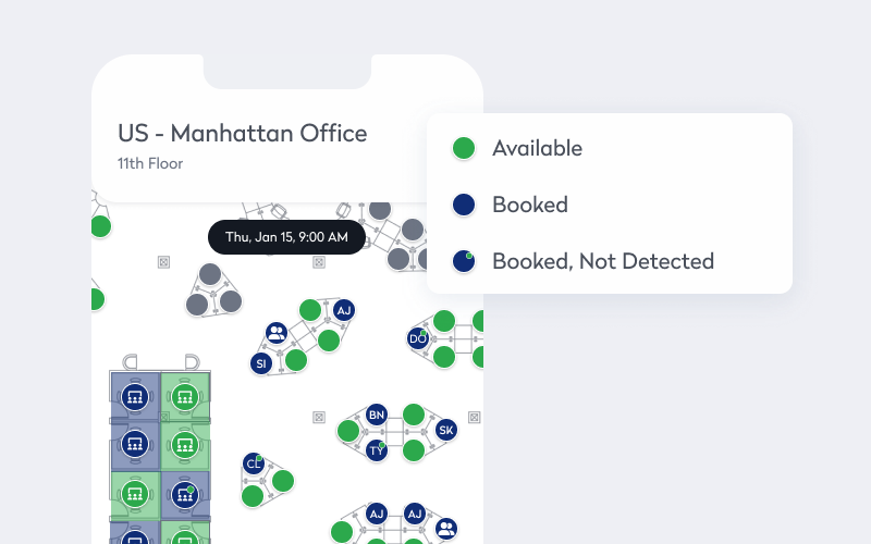 Occupancy status examples