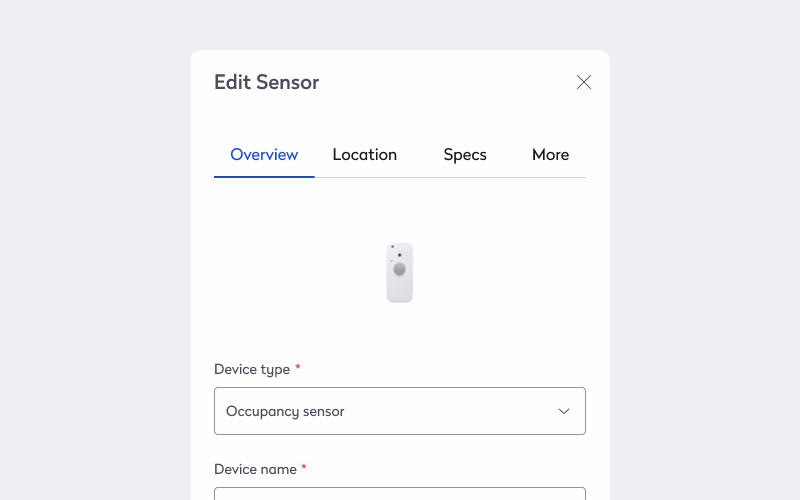 Next generation sensor technology example