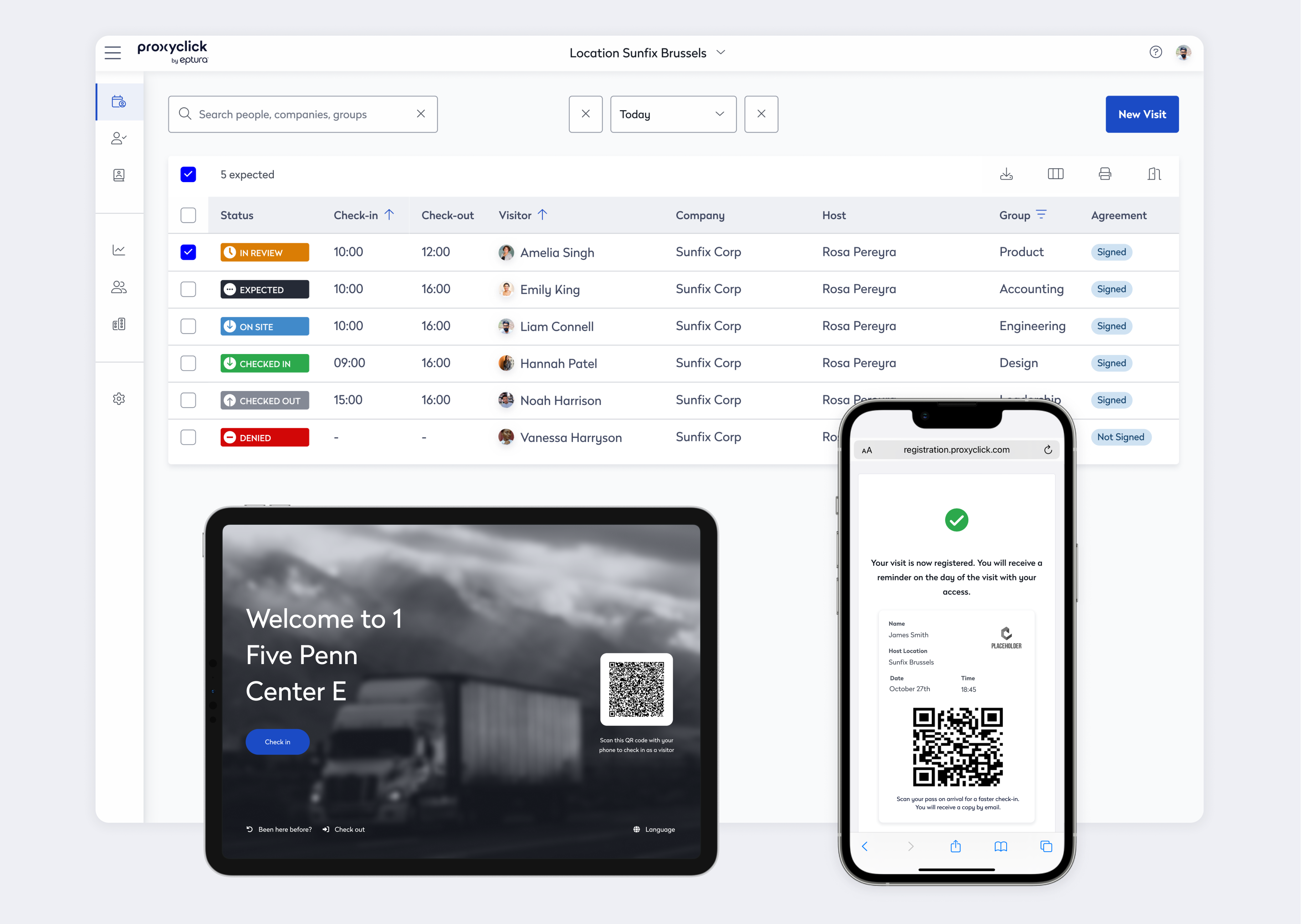 workplace security screen examples