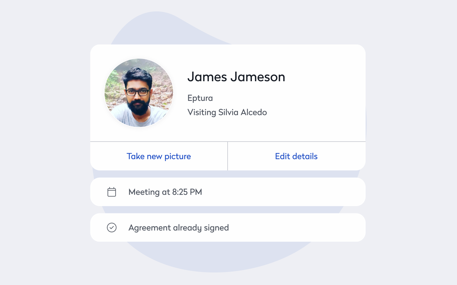 individual self-check in example