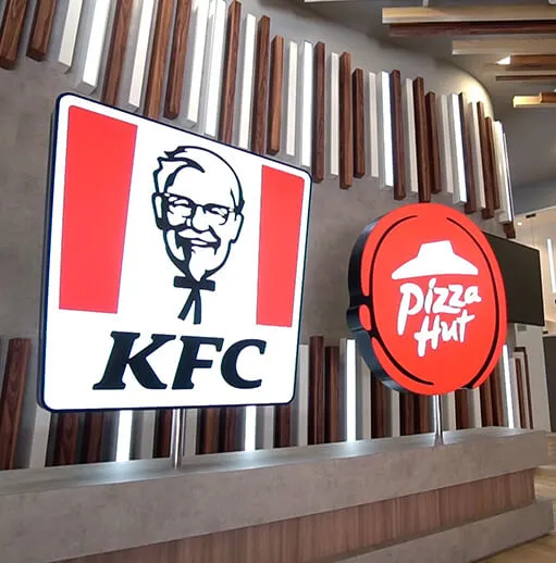 KFC & Pizza Hut